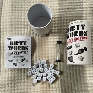 Dirty Words Party Edition Game